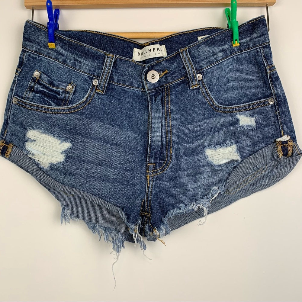 🍫 bullhead denim shorts